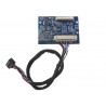 برد PCB800182 - برد تبدیل LVDS 20P به 40PIN- کویرکامپیوتر