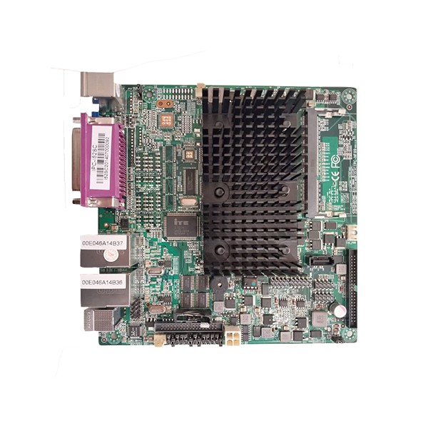 مادربردصنعتی اداریD525 motherboard بدون فن /4 پورت کام/قابلیت اتصال هارد 2.5 اینچ/17*17 -مدل kc5012