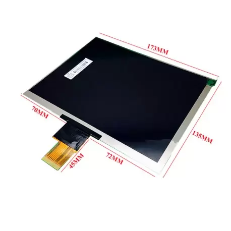 السیدی 8.0 اینچ اورجینال 40 پین 768*1024 lvds کویر کامپیوتر السیدی 8.0 اینچ اورجینال 40 پین 768*1024 lvds کویر کامپیوتر