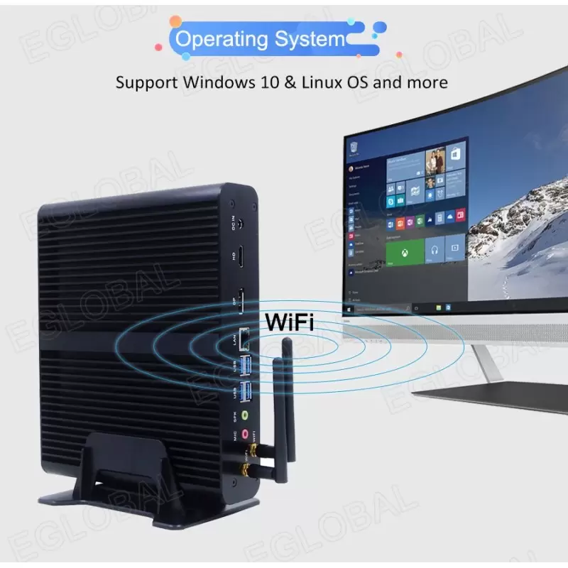 مینی باکس صنعتی کاربردی Core i7-10510U DDR4 مدل kc5109 - کویر کامپیوتر