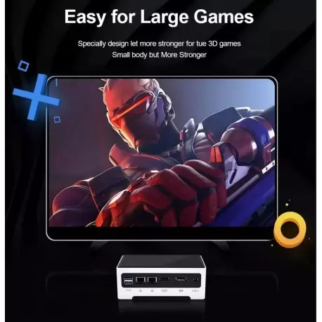 مینی باکس اداری رومیزی خانگی Core i9-9880H DDR4 دارای فن مدل KC5110 - کویر کامپیوتر