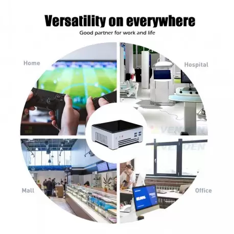 مینی باکس اداری رومیزی خانگی Core i9-10885H DDR4 دارای فن مدل KC5113 - کویر کامپیوتر