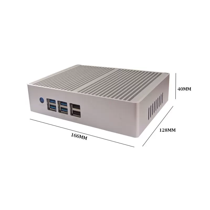 مینی باکس  صنعتی کاربردی  و بدون فن CORE I3 - 4005u مدل kc5209 -کویرکامپیوتر