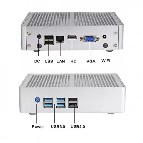 مینی باکس  صنعتی کاربردی CORE I5-5200u  مدل kc5211 -کویرکامپیوتر 