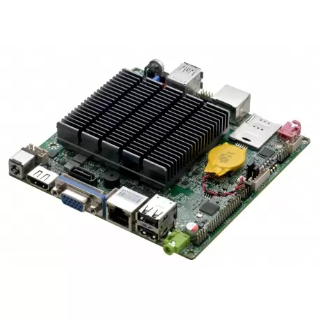 مادربرد 4 هسته ای j4125 سایز 12*12 / یک پورت لن دو پورت کام / ساپورت مستقیم پنل مدل kc5015 - کویر کامپیوتر