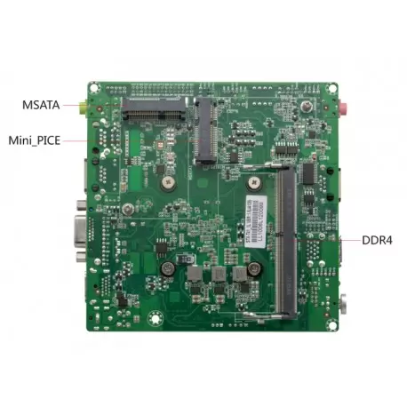 مادربرد 4 هسته ای j4125 سایز 12*12 / یک پورت لن دو پورت کام / ساپورت مستقیم پنل مدل kc5015 - کویر کامپیوتر