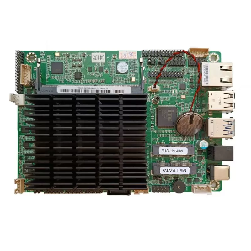 مادربرد 4 هسته ای j4105 بدون فن / یک پورت لن دو پورت کام / دو پورت LVDS ساپورت مستقیم پنل مدل kc5017