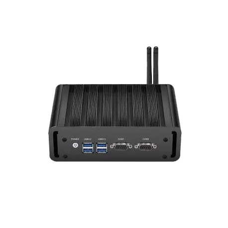 باکس صنعتی و کاربردی و بسیار حرفه ای CPU Core i3-4005u با 2 پورت لن و 2 پورت سریال مدل kc5104