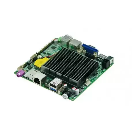 مادربردچهار هسته ای j1900 بدون فن صنعتی/2 پورت کام/12*12 -مدل kc5008