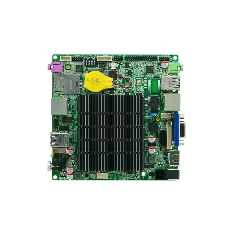 مادربردچهار هسته ای j1900 بدون فن صنعتی/2 پورت کام/12*12 -مدل kc5008