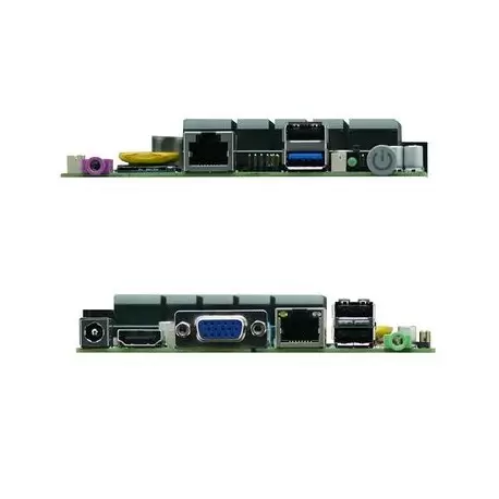 مادربردچهار هسته ای j1900 بدون فن صنعتی/2 پورت کام/12*12 -مدل kc5008