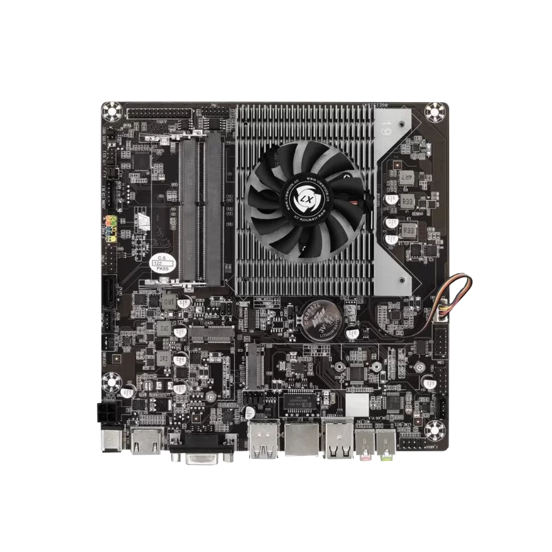 مادربردفن دارصنعتی N5095 Motherboard+FAN/ دوپورت کام /17*17-مدل 5117 kc
