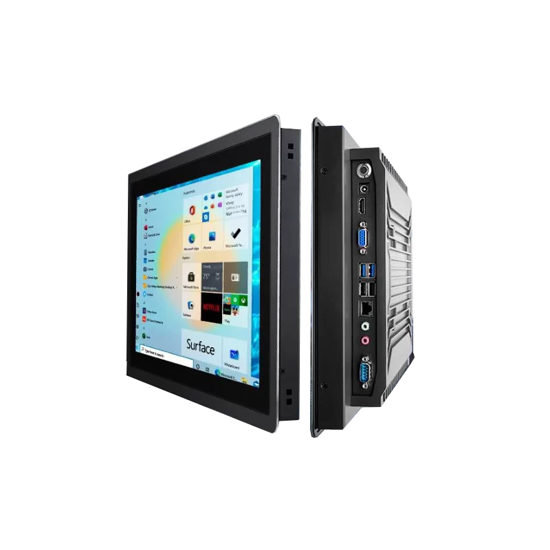 کامپیوتر پک کامل All-in-One با نمایشگر لمسی خازنی 10.4 اینچ  -10.4inch box j1900(HMI)