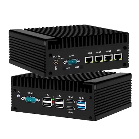 مینی باکس Intel  Processor N100 6M Cache, up to 3.40 GHz-بدون فن-مدل kc5314-کویر کامپیوتر.