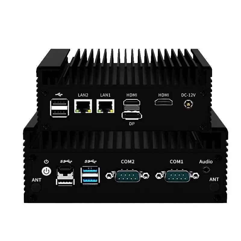 مینی باکسIntel Processor N100 6M Cache, up to 3.40 GHz-بدون فن-2lan 2com-مدل kc5313-کویر کامپیوتر.