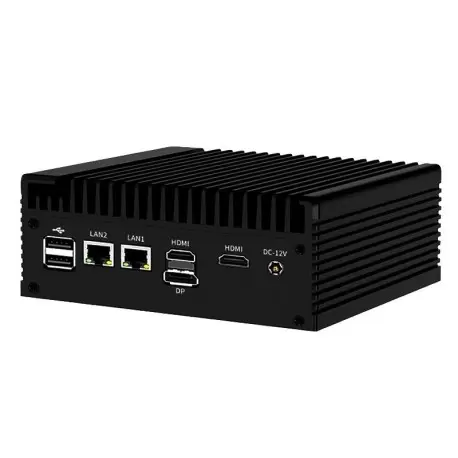 مینی باکسIntel Processor N100 6M Cache, up to 3.40 GHz-بدون فن-2lan 2com-مدل kc5313-کویر کامپیوتر.