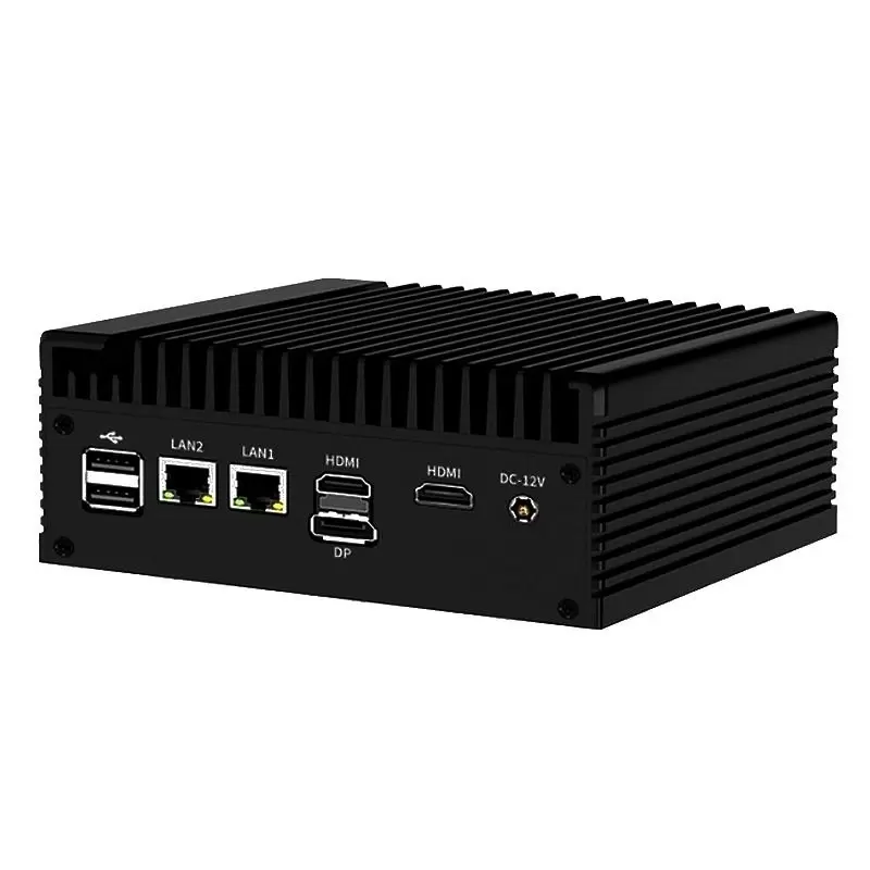 مینی باکسIntel Processor N100 6M Cache, up to 3.40 GHz-بدون فن-2lan 2com-مدل kc5313-کویر کامپیوتر.