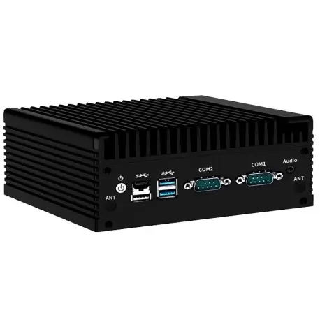 مینی باکسIntel Processor N100 6M Cache, up to 3.40 GHz-بدون فن-2lan 2com-مدل kc5313-کویر کامپیوتر.