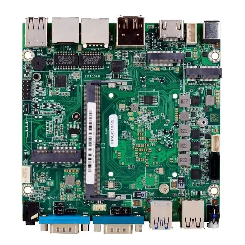 مینی باکسIntel Processor N100 6M Cache, up to 3.40 GHz-بدون فن-2lan 2com-مدل kc5313-کویر کامپیوتر.