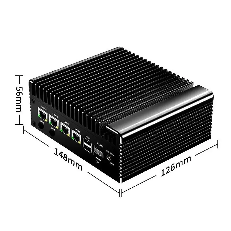 مینی باکسIntel Processor N150 6M Cache, up to 3.60 GHz-بدون فن -مدل kc5315-کویر کامپیوتر