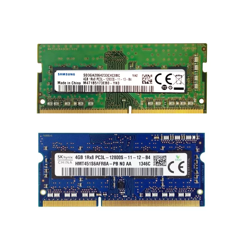 RAM رم نو بدون پک-  DDR3L 1600 4G-   SKY   ---    samsung کویرکامپیوتر.