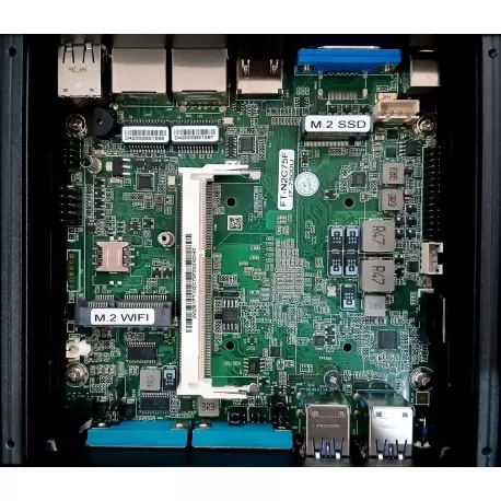 مینی کامپیوتر 2lan 2com - Intel Core i7-7500U Processor 4M Cache, up to 3.50 GHz-بدون فن مدلkc5310-کویر کامپیوتر