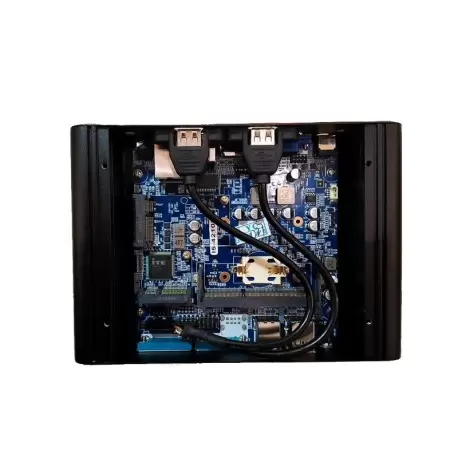 مینی باکس صنعتی و کاربردی و بسیار حرفه ای CPU Core i5-4200u  با دو پورت لن و2پورت سریال مدل kc5202.