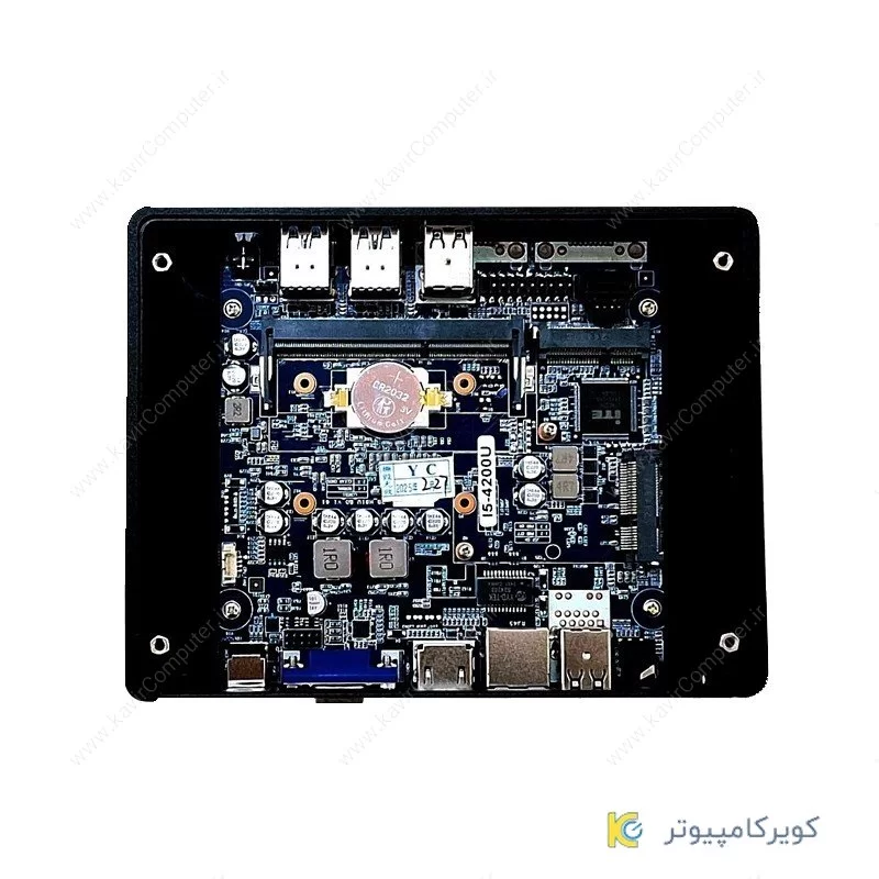 مینی باکس  صنعتی کاربردی  و بدون فن CORE I5 - 4200u مدل kc5204-کویر کامپیوتر.