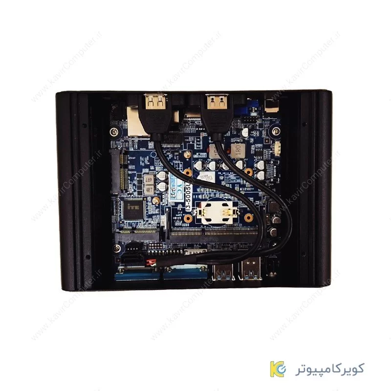 کامپیوترصنعتی و کاربردی CPU Core i3-5005u  با 2پورت لن و2پورت سریال مدلkc5102 - کویرکامپیوتر.