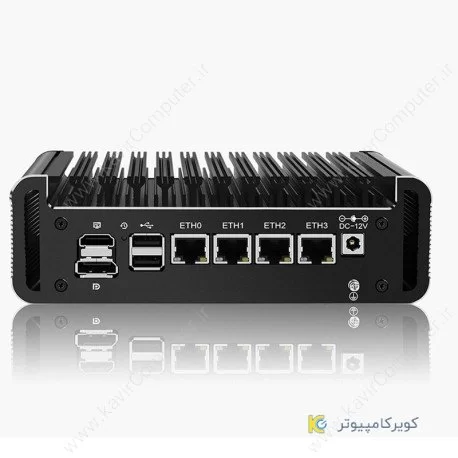 مینی باکس -Intel® Celeron® Processor J6413 1.5M Cache, up to 3.00 GHz-4lan-dd4-مدلkc5321-کویر کامپیوتر .