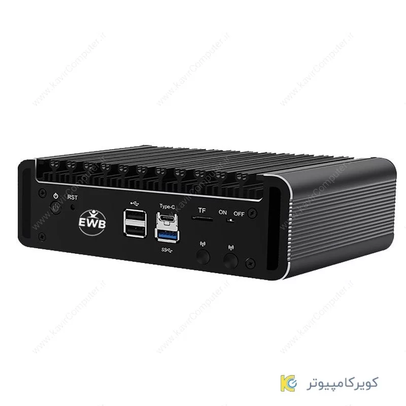 مینی باکس -Intel® Celeron® Processor J6413 1.5M Cache, up to 3.00 GHz-4lan-dd4-مدلkc5321-کویر کامپیوتر .
