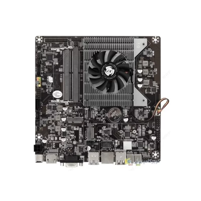 مادربردفن دارصنعتی N5095 Motherboard+FAN/ دوپورت کام /17*17-مدل 5117 kc