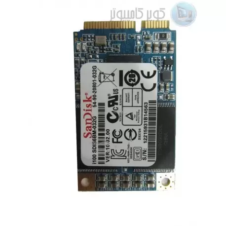 32G SSD/MSATA سرعت بالا sandisk -کویرکامپیوتر 32G SSD/MSATA سرعت بالا sandisk -کویرکامپیوتر